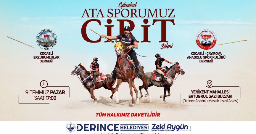 Derince'de Cirit Şöleni Düzenlenecek