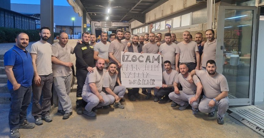 İZOCAM çalışanları greve hazırlanıyor