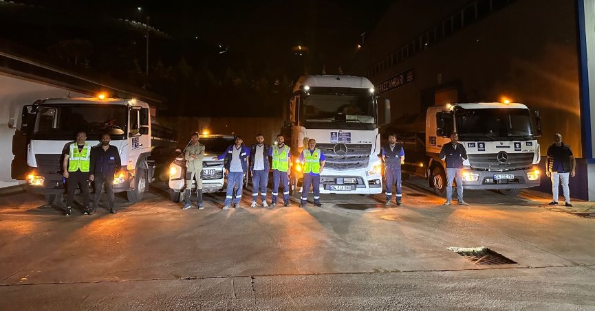 Bartın’da yaşanan sel felaketine İSU’dan yardım eli