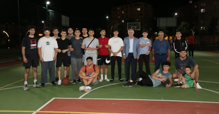 Başkan Aygün Gençleri Ziyaret Etti