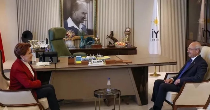 Seçim sonrası bir ilk: Kılıçdaroğlu, Akşener'i ziyaret etti