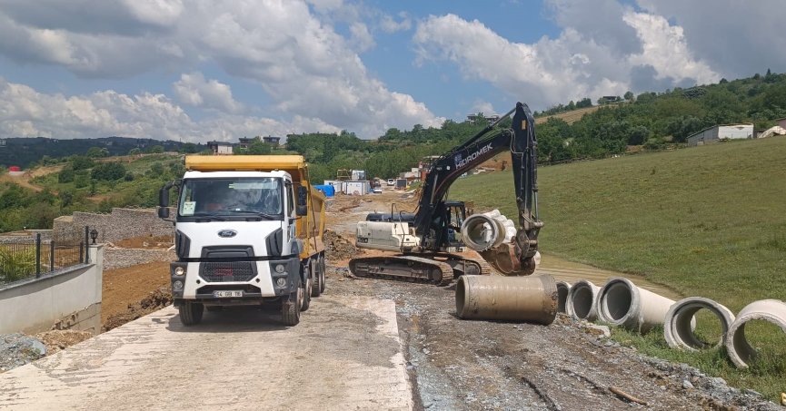 İzmit Kabaoğlu Fatih Caddesinde üstyapı