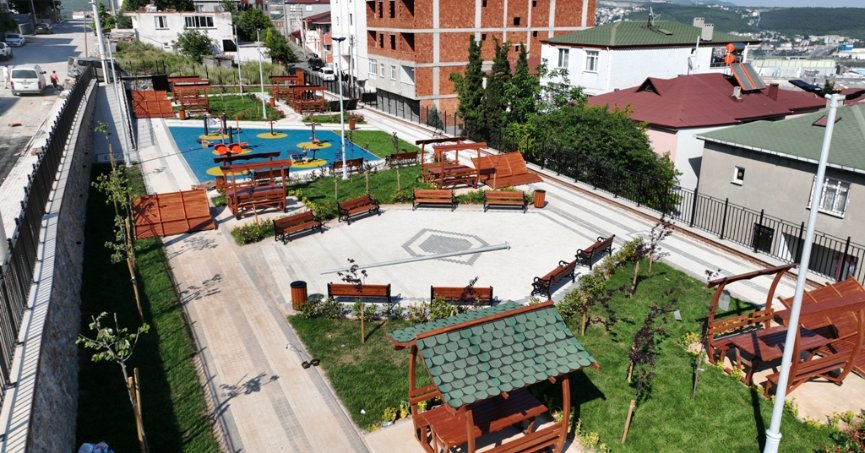 Diliskeleli çocuklar parklarına kavuştu