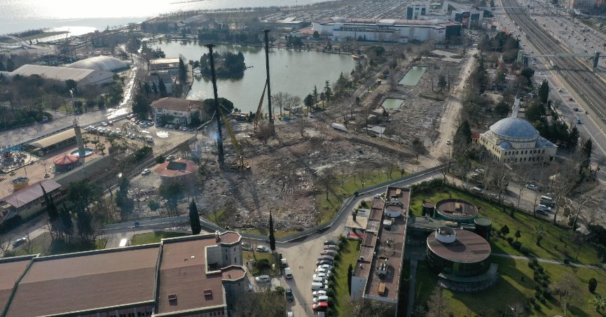 Fuarın millet bahçesine dönüşümü devam ediyor