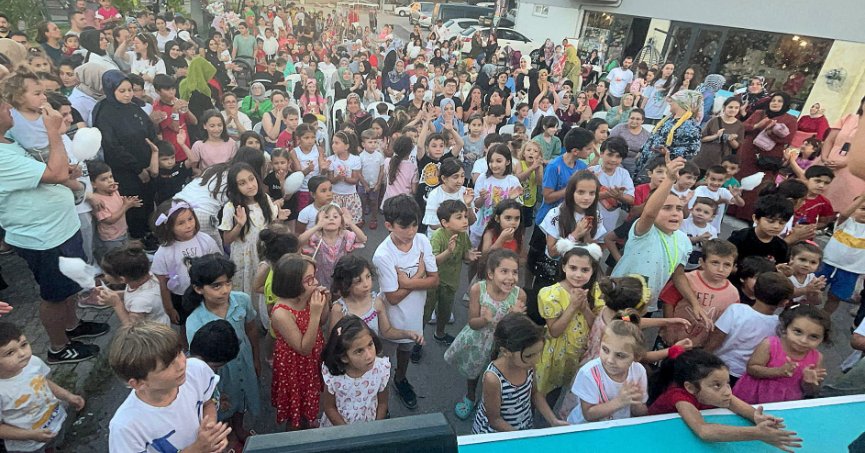 GÖLCÜKLÜ ÇOCUKLAR Bİ DÜNYA EĞLENCEYİ ÇOK SEVDİ