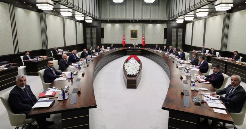 Cumhurbaşkanlığı Kabinesi Beştepe'de toplandı