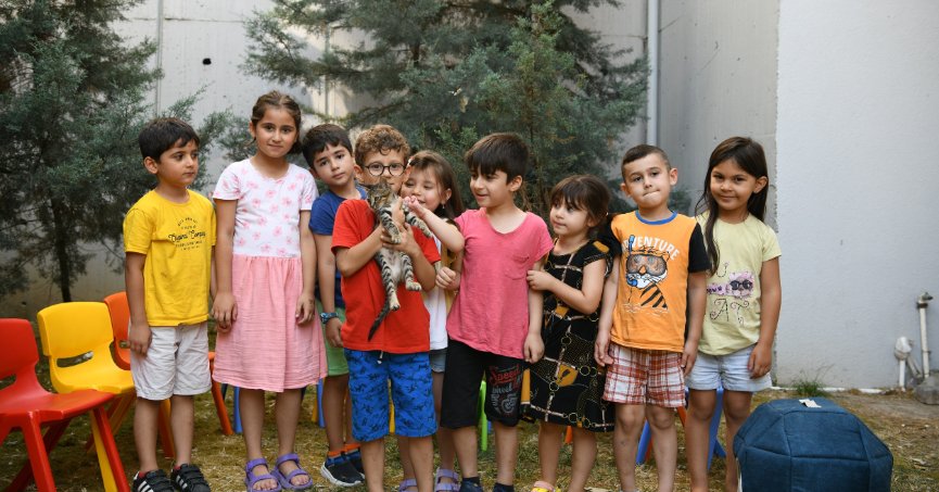 Kahve'nin yavrularını Bilgi Evleri sahiplendi