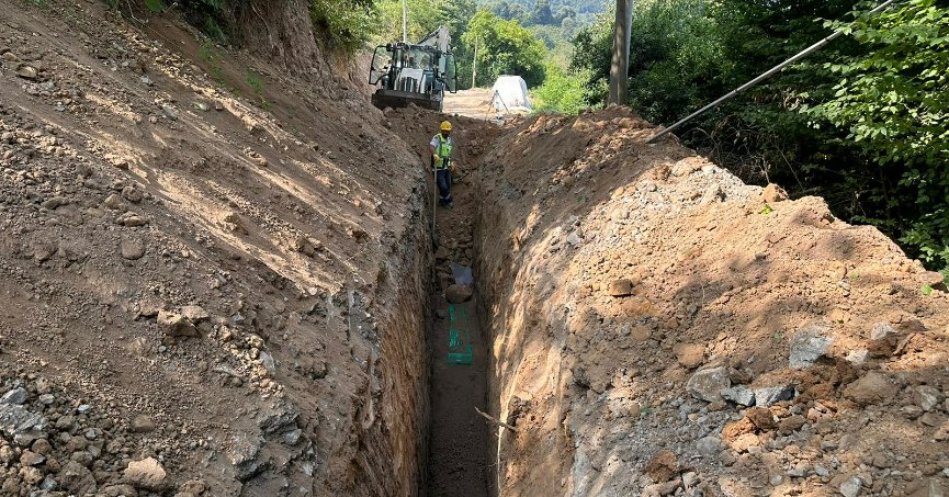 GÖLCÜK SELİMİYE VE ESKİFERHADİYE MAHALLELERİNE YENİ ALTYAPI