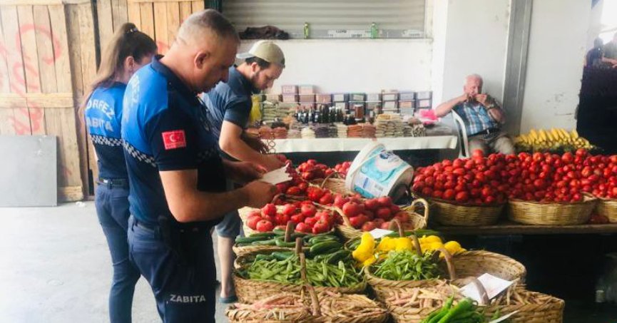 Zabıtadan pazar denetimi 