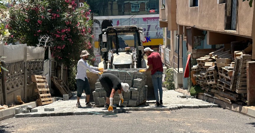 Dilovası'nda 6 mahallede üstyapı çalışması