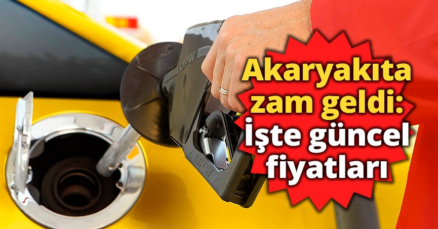  İşte güncel benzin ve motorin fiyatları