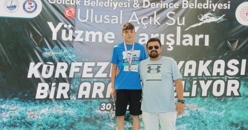 Körfezli Eymen üçüncü oldu