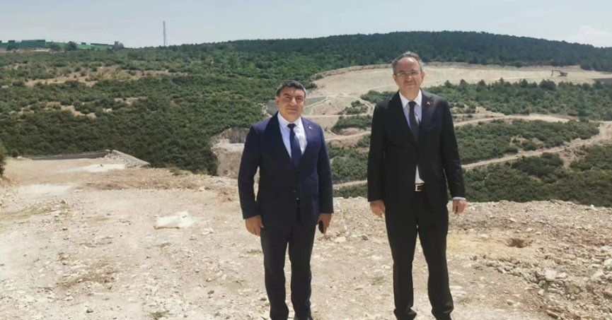 Başkan Şayir ve Kaymakam Kubilay yatırımları incelediler