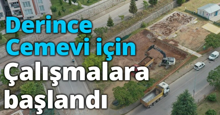 Derince Cemevi için çalışmalara başlandı