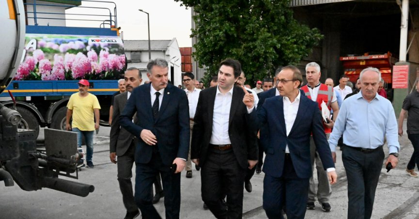 Tarım ve Orman Bakan Yardımcısı Bağcı Derince'de