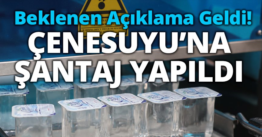Çenesuyu’ndan Kamuoyuna Duyuru