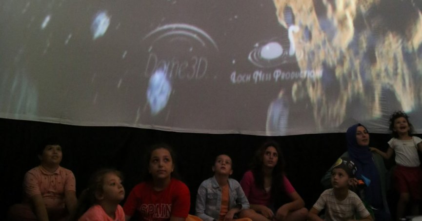 Kocaelili çocuklar gökyüzüne dokundu