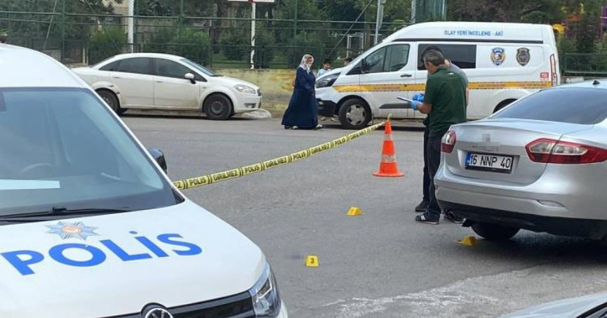 Markete giderken silahla vuruldu