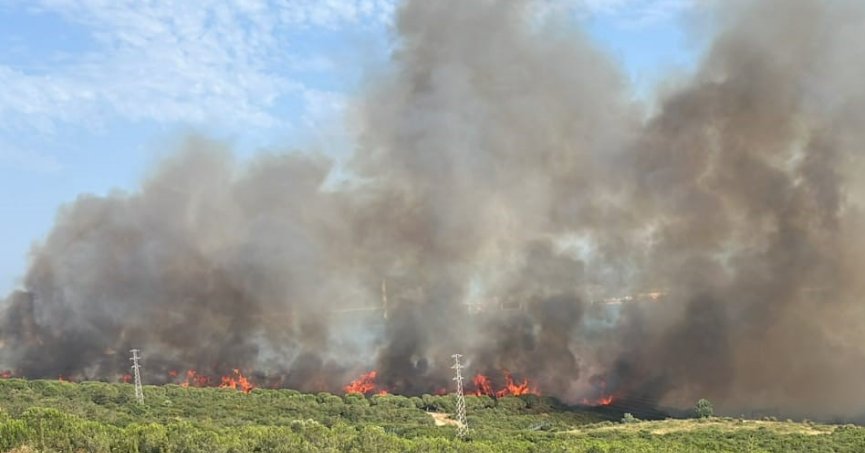 BAŞKAN BÜYÜKAKIN'DAN YANGINA İLİŞKİN AÇIKLAMA!
