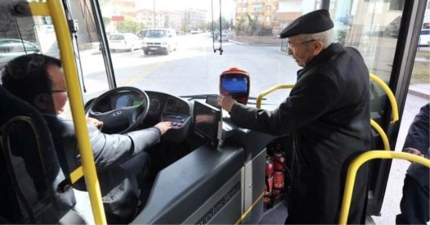 65 yaş üstü toplu taşımaya ücretsiz binmeye devam edecek