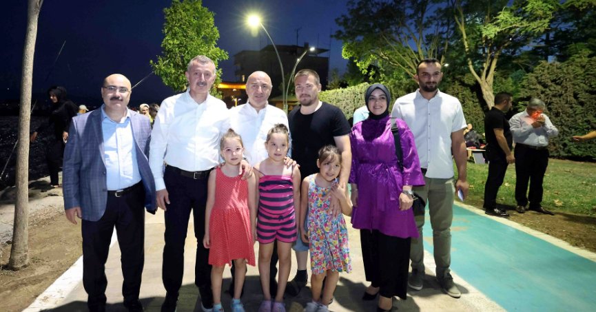 Büyükakın: “Millet bahçeleri gurur kaynağımız”