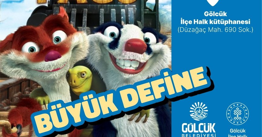 GÖLCÜK BELEDİYESİ SİNEMA AKŞAMLARI YİNE ÇOCUKLARI AĞIRLAYACAK