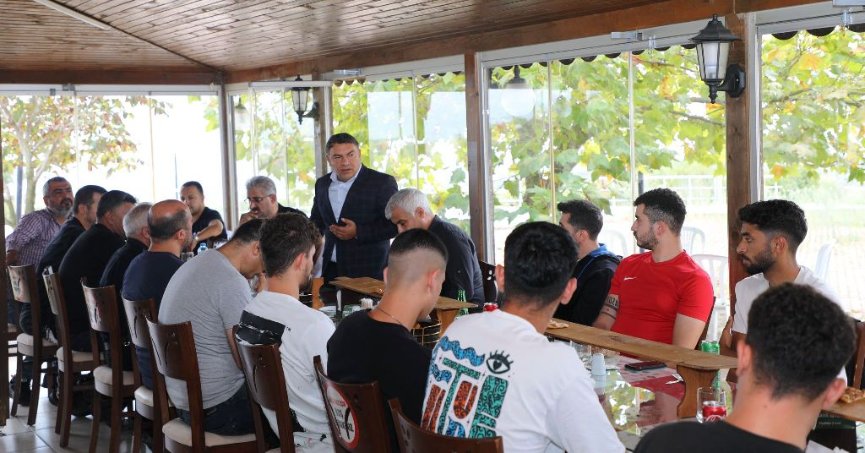 Başkan Şayir’den Diliskelesi Spora Moral Yemeği
