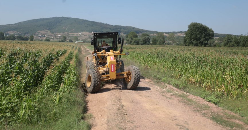 Kırsaldan tarım arazilerine rahat ulaşım