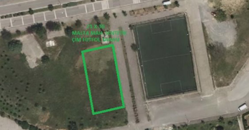 Büyükşehir’den Malta Mahallesi’ne futbol sahası