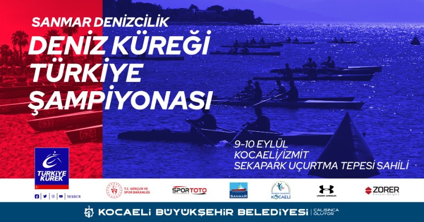 Deniz Küreği Türkiye Şampiyonası Kocaeli’de yapılacak