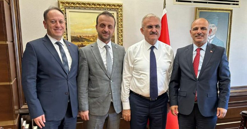 Başkan Söğüt’ten İçişleri Bakan Yardımcısı Münir Karaloğlu’na Ziyaret