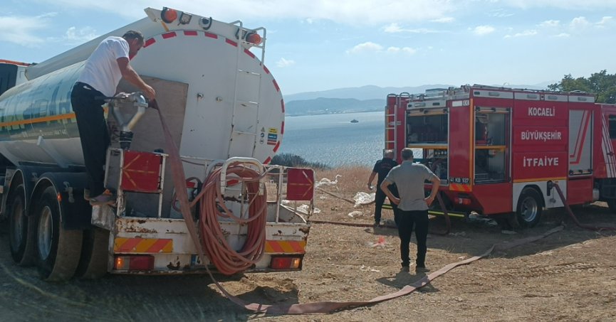 Kocaeli’de çıkan orman yangını söndürüldü