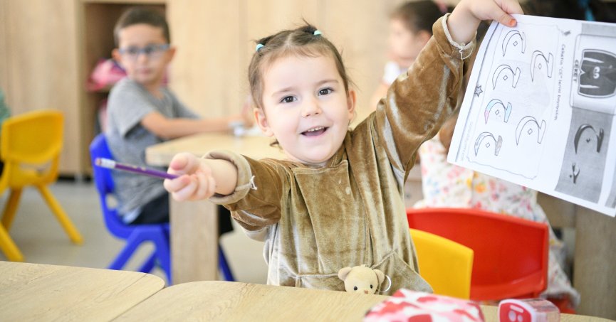 Minikler bu kurslarda eğlenerek öğreniyor