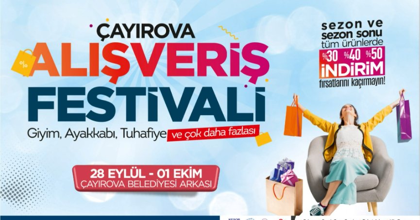 Büyükşehir’in Alışveriş Festivali bu kez Çayırova’da