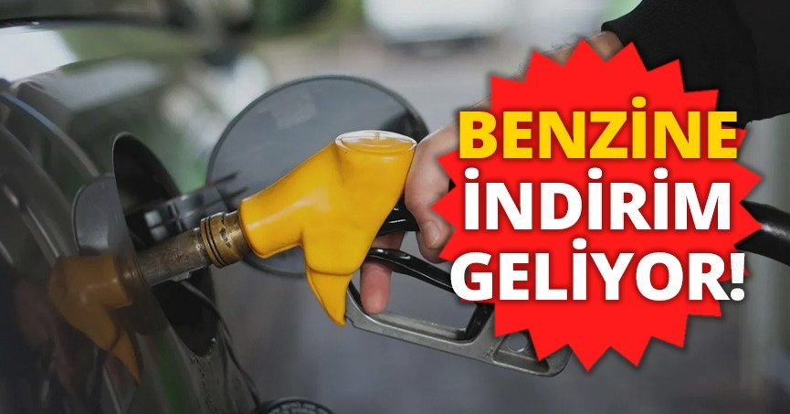 Benzine indirim geliyor
