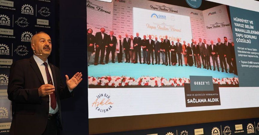 Başkan Büyükgöz 4,5 yılını anlattı