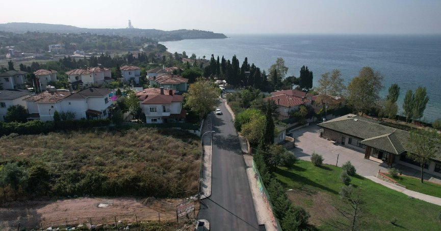 Darıca Yelkenkaya Caddesi’nin üstyapısı yenilendi