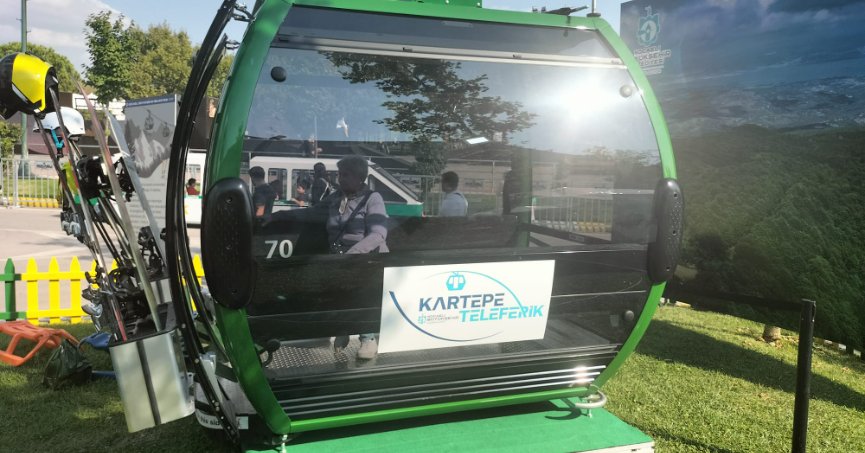 KİTAP FUARI'NDA TELEFERİK PROJESİ TANITILDI!