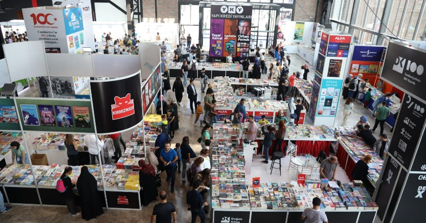 Hava güzel Kitap Fuarı harika