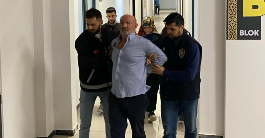 Sağlık ocağında terör estiren saldırgan ve eşi adliyeye sevk edildi
