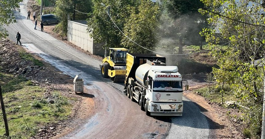 BAŞİSKELE'DE YOL ÇALIŞMALARINA ARALIKSIZ DEVAM