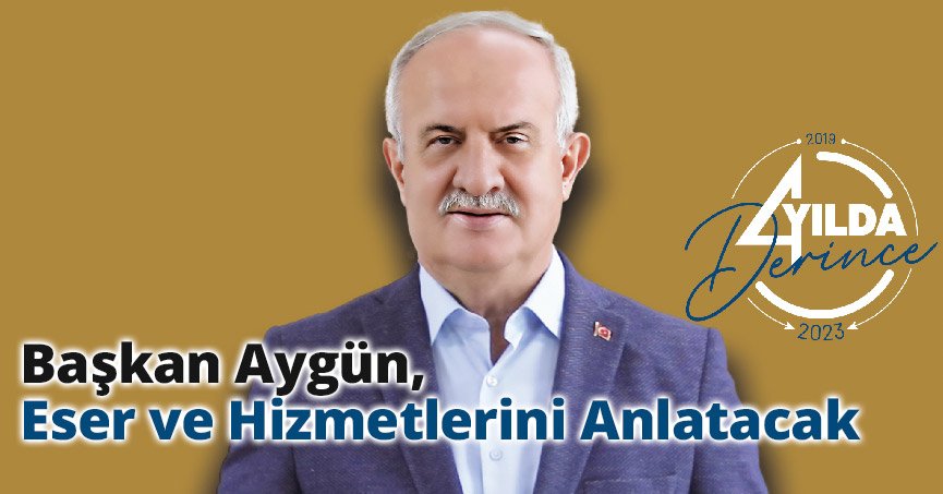 Başkan Aygün, Eser ve Hizmetlerini Anlatacak