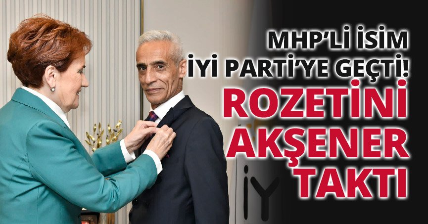 ROZETİNİ AKŞENER TAKTI