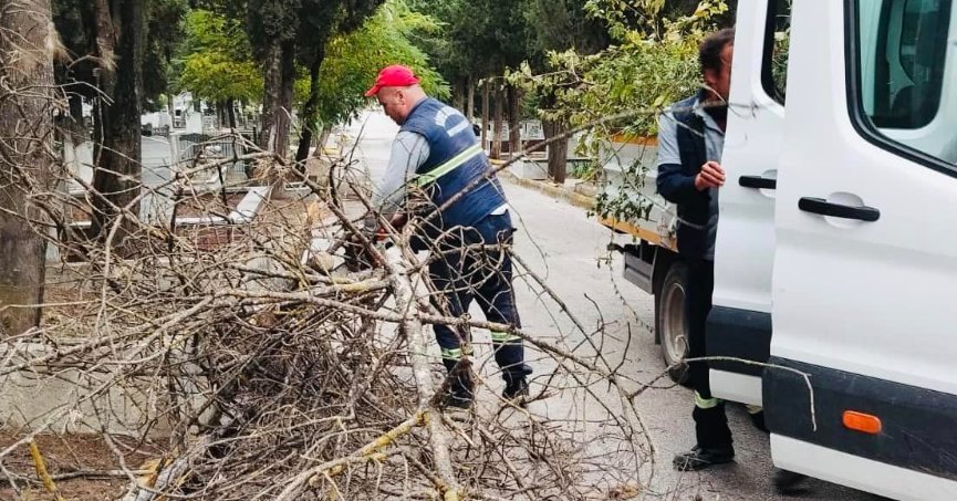 Körfez’de mezarlıklara genel bakım