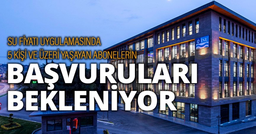 1. kademe fiyatından ücretlendirmek için İSU'dan çağrı var