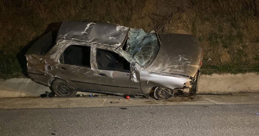 Kuzey Marmara Otoyolu’nda feci kaza: 2 ölü, 1 ağır yaralı