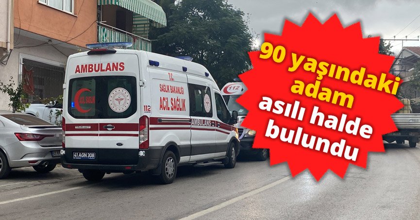 90 yaşındaki adam asılı halde bulundu