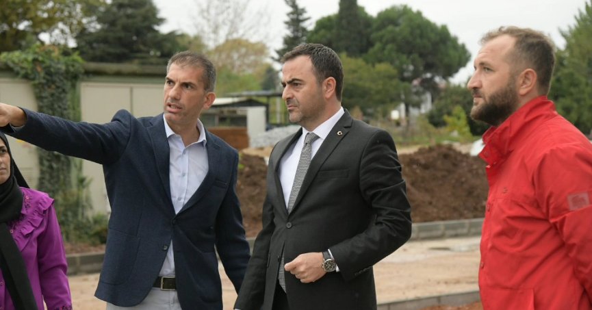 Başkan Özlü Sahadaki Çalışmaları Tek Tek İnceledi