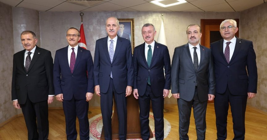 Kurtulmuş’tan Büyükşehir’e ziyaret