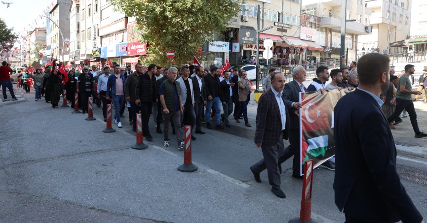 Derinceliler Filistin İçin Tek Yürek